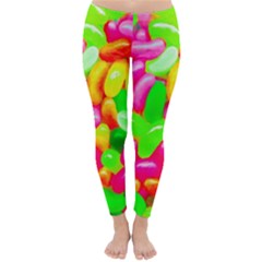 Vibrant Jelly Bean Candy Classic Winter Leggings by essentialimage