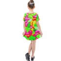 Vibrant Jelly Bean Candy Kids  Simple Cotton Dress View2