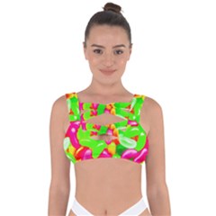 Vibrant Jelly Bean Candy Bandaged Up Bikini Top by essentialimage