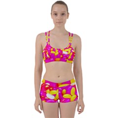 Vibrant Jelly Bean Candy Perfect Fit Gym Set by essentialimage