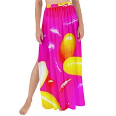 Vibrant Jelly Bean Candy Maxi Chiffon Tie-up Sarong by essentialimage