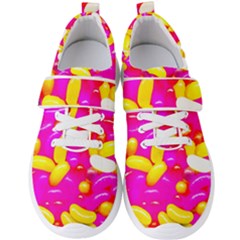 Vibrant Jelly Bean Candy Men s Velcro Strap Shoes by essentialimage