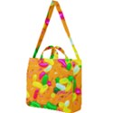 Vibrant Jelly Bean Candy Square Shoulder Tote Bag View1