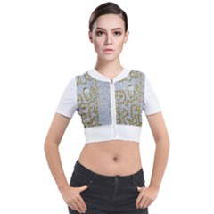 Img 1014 Short Sleeve Cropped Jacket