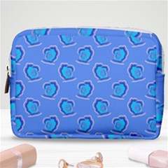 Surfer Pattern Make Up Pouch (medium) by bloomingvinedesign