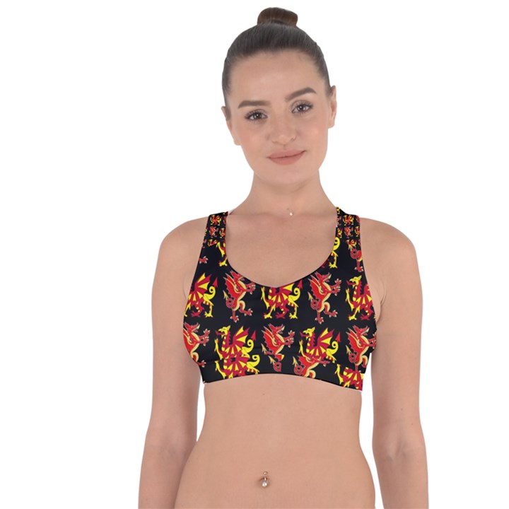 Dragon 4 Cross String Back Sports Bra