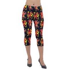 Dragon 4 Lightweight Velour Capri Leggings 