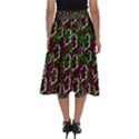 Green Fauna And Leaves In So Decorative Style Perfect Length Midi Skirt View2