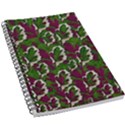 Green Fauna And Leaves In So Decorative Style 5.5  x 8.5  Notebook View1