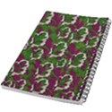 Green Fauna And Leaves In So Decorative Style 5.5  x 8.5  Notebook View2