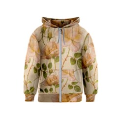 Rose Flower 2507641 1920 Kids  Zipper Hoodie by vintage2030