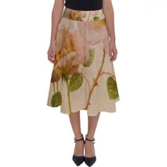 Rose Flower 2507641 1920 Perfect Length Midi Skirt by vintage2030