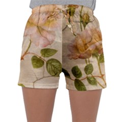 Rose Flower 2507641 1920 Sleepwear Shorts by vintage2030