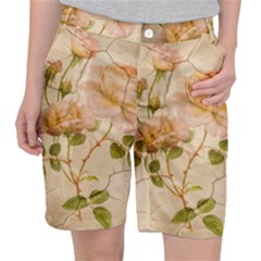 Rose Flower 2507641 1920 Pocket Shorts by vintage2030