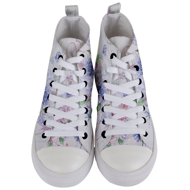 Wedding 979940 1280 Women s Mid-Top Canvas Sneakers