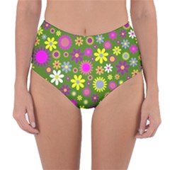 Abstract 1300667 960 720 Reversible High-waist Bikini Bottoms by vintage2030