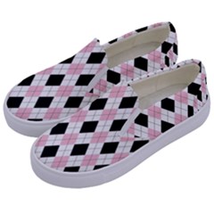 Argyle 316837 960 720 Kids  Canvas Slip Ons by vintage2030