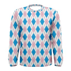 Argyle 316838 960 720 Men s Long Sleeve Tee by vintage2030