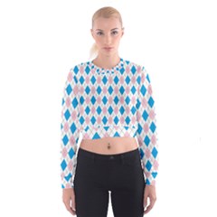 Argyle 316838 960 720 Cropped Sweatshirt by vintage2030