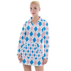 Argyle 316838 960 720 Women s Long Sleeve Casual Dress by vintage2030