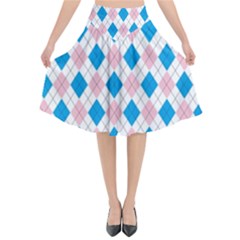 Argyle 316838 960 720 Flared Midi Skirt by vintage2030