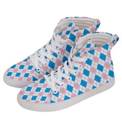 Argyle 316838 960 720 Men s Hi-top Skate Sneakers by vintage2030