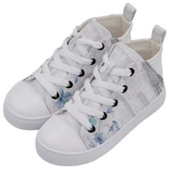 French 1047909 1280 Kids  Mid-top Canvas Sneakers by vintage2030