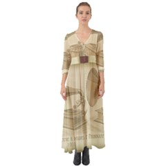 Vintage 979490 1280 Button Up Boho Maxi Dress by vintage2030