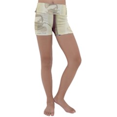 Vintage 979490 1280 Kids  Lightweight Velour Yoga Shorts by vintage2030