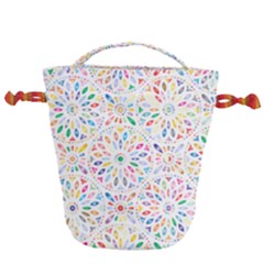 Flowery 3163512 960 720 Drawstring Bucket Bag by vintage2030