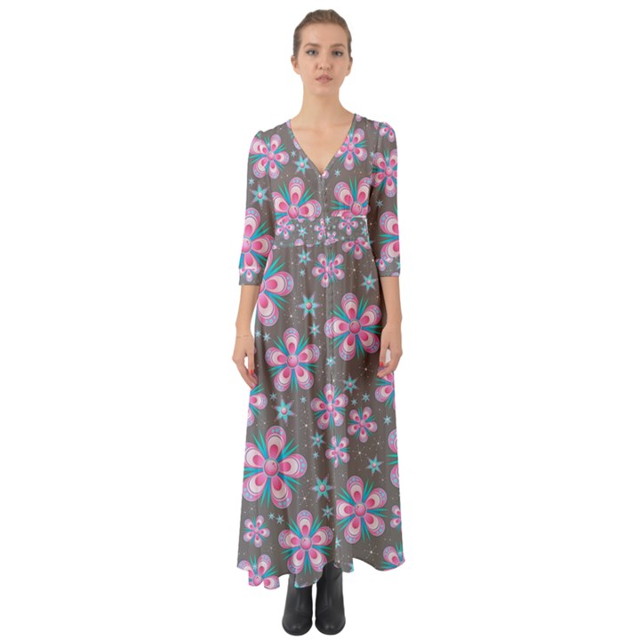 Seamless Pattern 1086662 960 720 Button Up Boho Maxi Dress