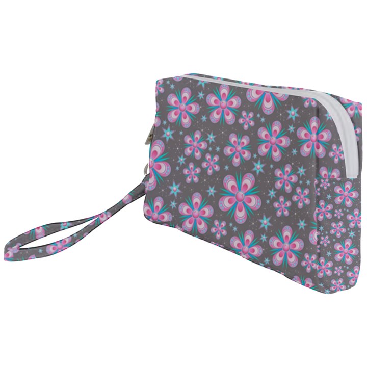 Seamless Pattern 1086662 960 720 Wristlet Pouch Bag (Small)