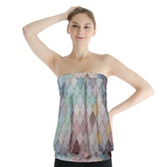 Tiles Shapes 2617112 960 720 Strapless Top by vintage2030