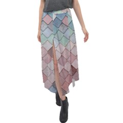 Tiles Shapes 2617112 960 720 Velour Split Maxi Skirt by vintage2030