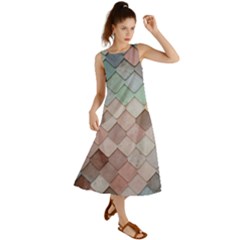 Tiles Shapes 2617112 960 720 Summer Maxi Dress