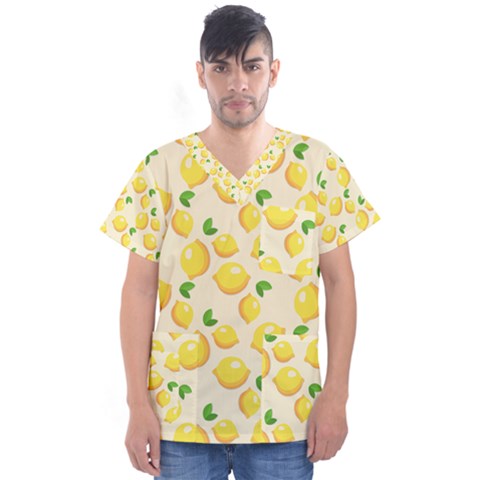 Fruits 1193727 960 720 Men s V-neck Scrub Top by vintage2030