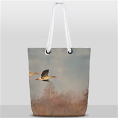 Goose 4002044 960 720 Full Print Rope Handle Tote (small) by vintage2030