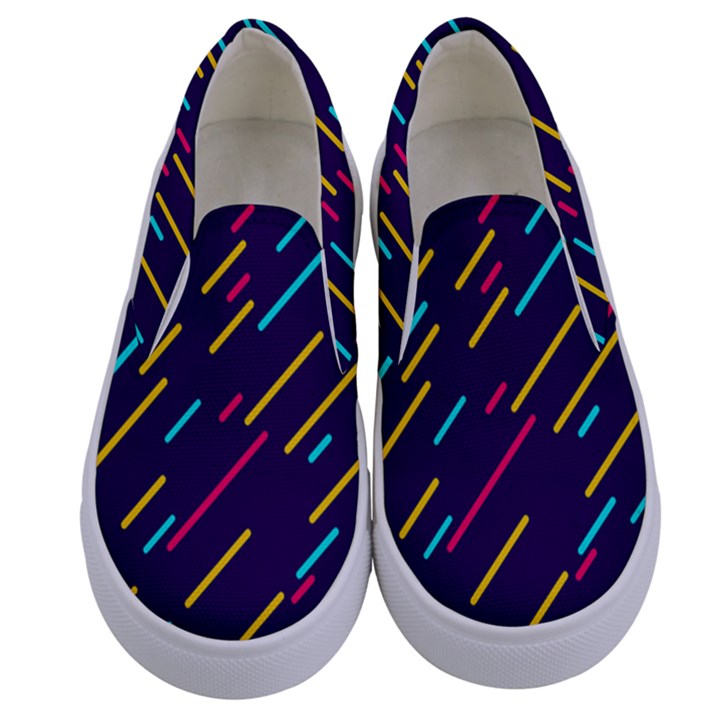 Background 1789175 960 720 Kids  Canvas Slip Ons