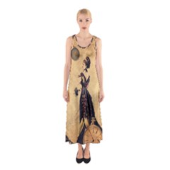 Steampunk 3899496 960 720 Sleeveless Maxi Dress by vintage2030