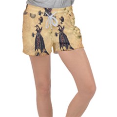 Steampunk 3899496 960 720 Women s Velour Lounge Shorts by vintage2030