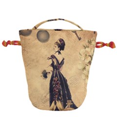 Steampunk 3899496 960 720 Drawstring Bucket Bag by vintage2030