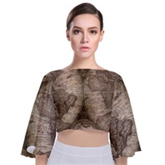 Background 1762690 960 720 Tie Back Butterfly Sleeve Chiffon Top by vintage2030