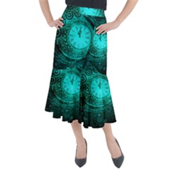 Steampunk 3891184 960 720 Midi Mermaid Skirt by vintage2030