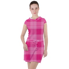 Checks 316856 960 720 Drawstring Hooded Dress by vintage2030