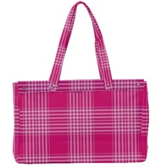 Checks 316856 960 720 Canvas Work Bag by vintage2030