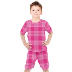 Checks 316856 960 720 Kids  Tee And Shorts Set by vintage2030