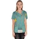 Sun Flower 3292932 960 720 Women s V-Neck Scrub Top View1