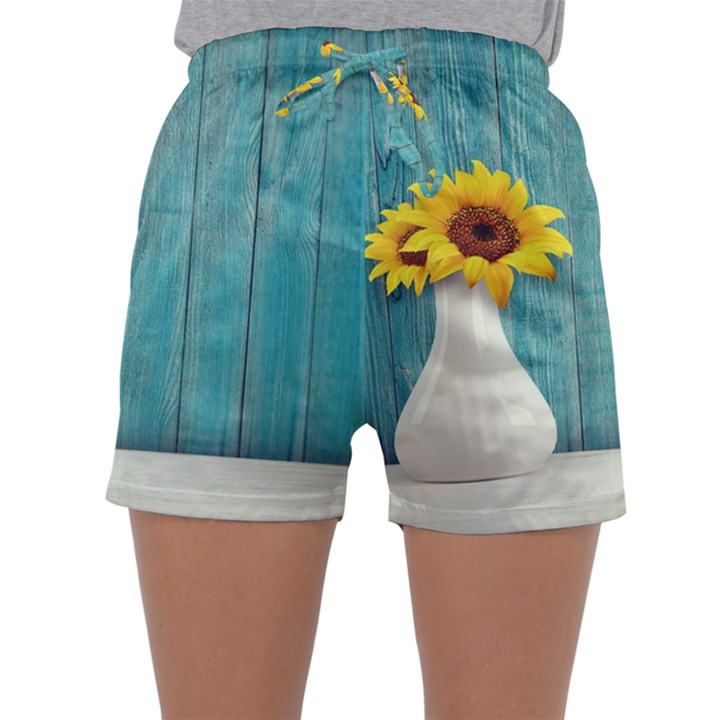 Sun Flower 3292932 960 720 Sleepwear Shorts