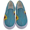 Sun Flower 3292932 960 720 Kids  Canvas Slip Ons View1