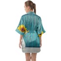 Sun Flower 3292932 960 720 Half Sleeve Satin Kimono  View2